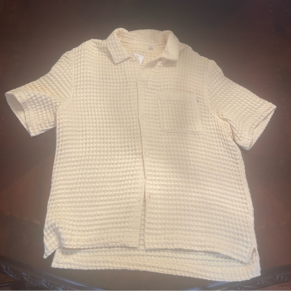 Urban outfitter waffle texture shirt